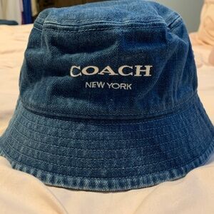 Coach Denim Bucket Hat